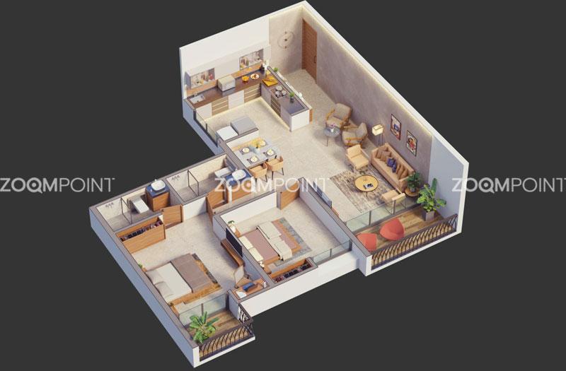 2 BHK Flat @ Ravet